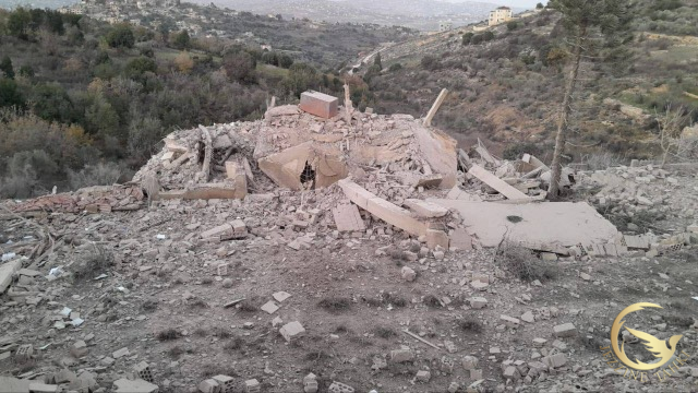 نسف منزل في حولا فجرا