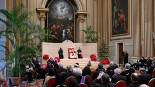 البابا حذر في كلمته امام أعضاء السلك الدبلوماسي من خطر تقليص الحريات وحقوق الانسان