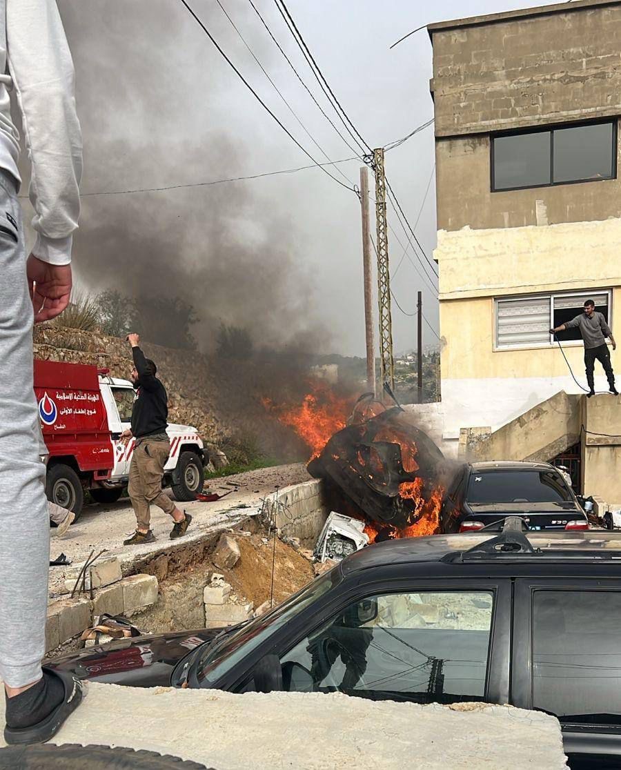 استهداف سيارة في صديقين