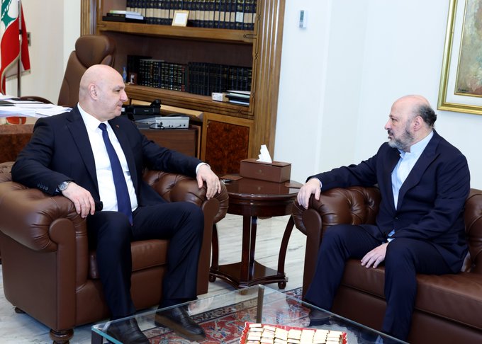 رياشي من بعبدا: متضامنون مع عون في إجراء الانتخابات في موعدها ولن نقبل بأي تأجيل