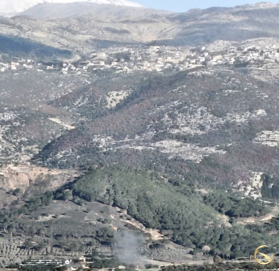 جزين تحكي: 5 قذائف مدفعية عيار 155 على الخريبة خراج راشيا الفخار