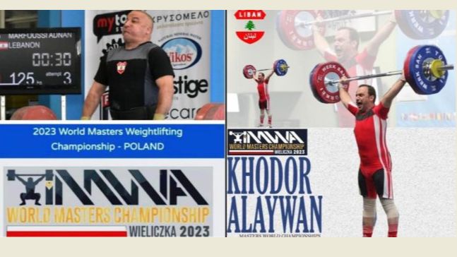 عليوان ومرفوسة يشاركان في دورة الماستر العالمية برفع الأثقال في أبو ظبي