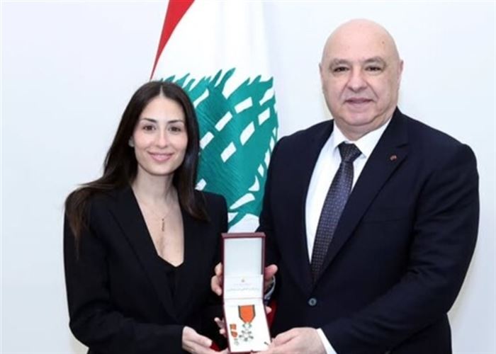 الرئيس جوزاف عون يكرّم هبة طوجي بوسام الأرز الوطني