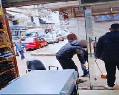 اصابه شاب مسيحى سورى بحلب  بجروح خطيرة بعد القاء قنبله على محل للمشروبات الروحية