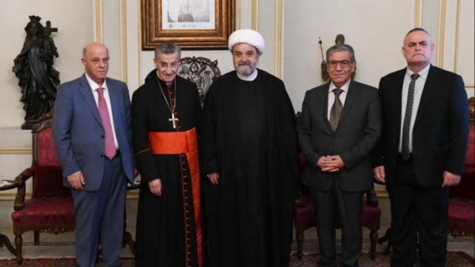 الراعي استقبل وفداً من المجلس الإسلامي الشيعي الأعلى وتسلم منه دعوة إلى إفطار رمضاني