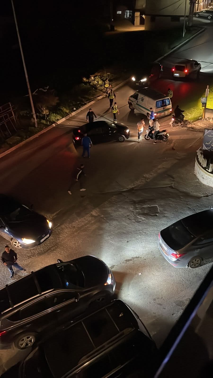 تهديد لمبنى في البازورية