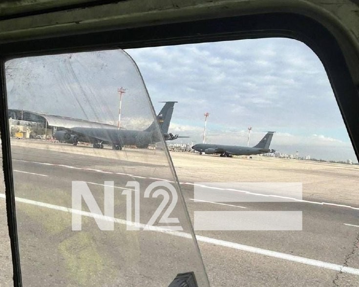 القناة 12 العبرية: هبوط طائرات التزود بالوقود التابعة للجيش الأمريكي في مطار بن غوريون