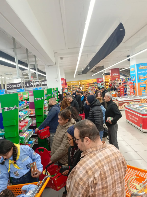 جزين تحكي: طوابير في سوبرماكت بيروت وصيدا... لماذا؟