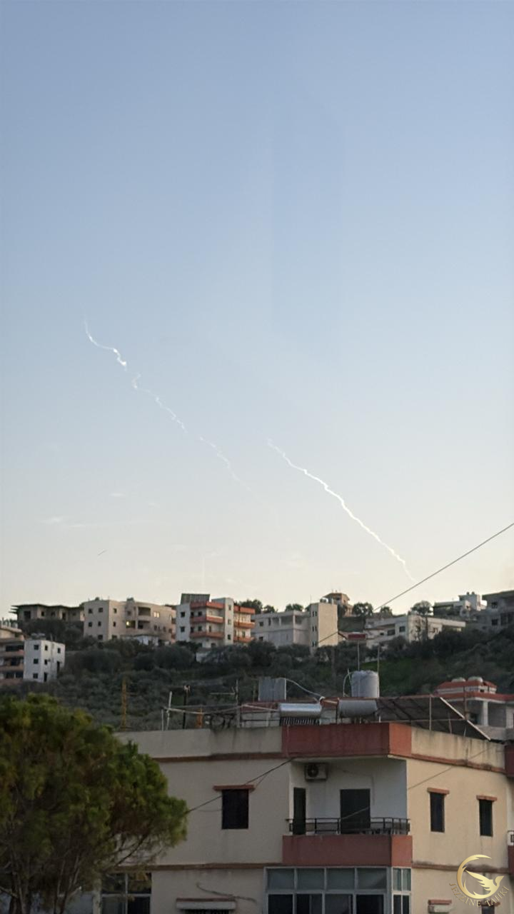 صواريخ اعتراضية في سماء القريّة