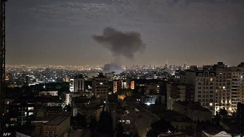 دوي انفجارات شمال شرق العاصمة الإيرانية طهران