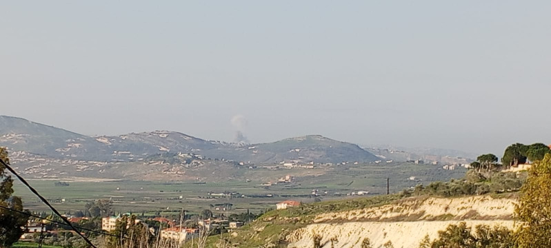 غارة بين الطيبة والقنطرة