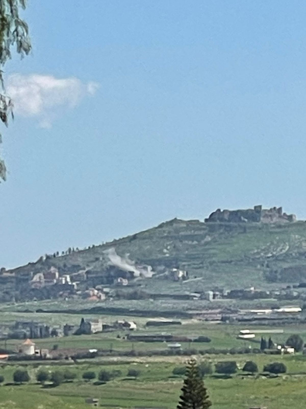 قصف مدفعي على أرنون