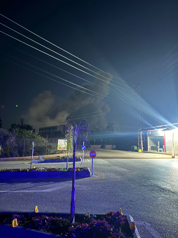 غارة على برج الشمالي