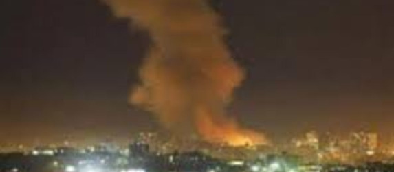 انفجارات في محيط مطار بغداد