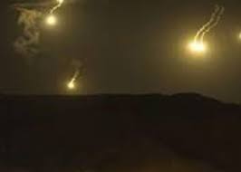 قصف معاد لاطراف رشاف وقنابل مضيئة فوق الناقورة والبياض