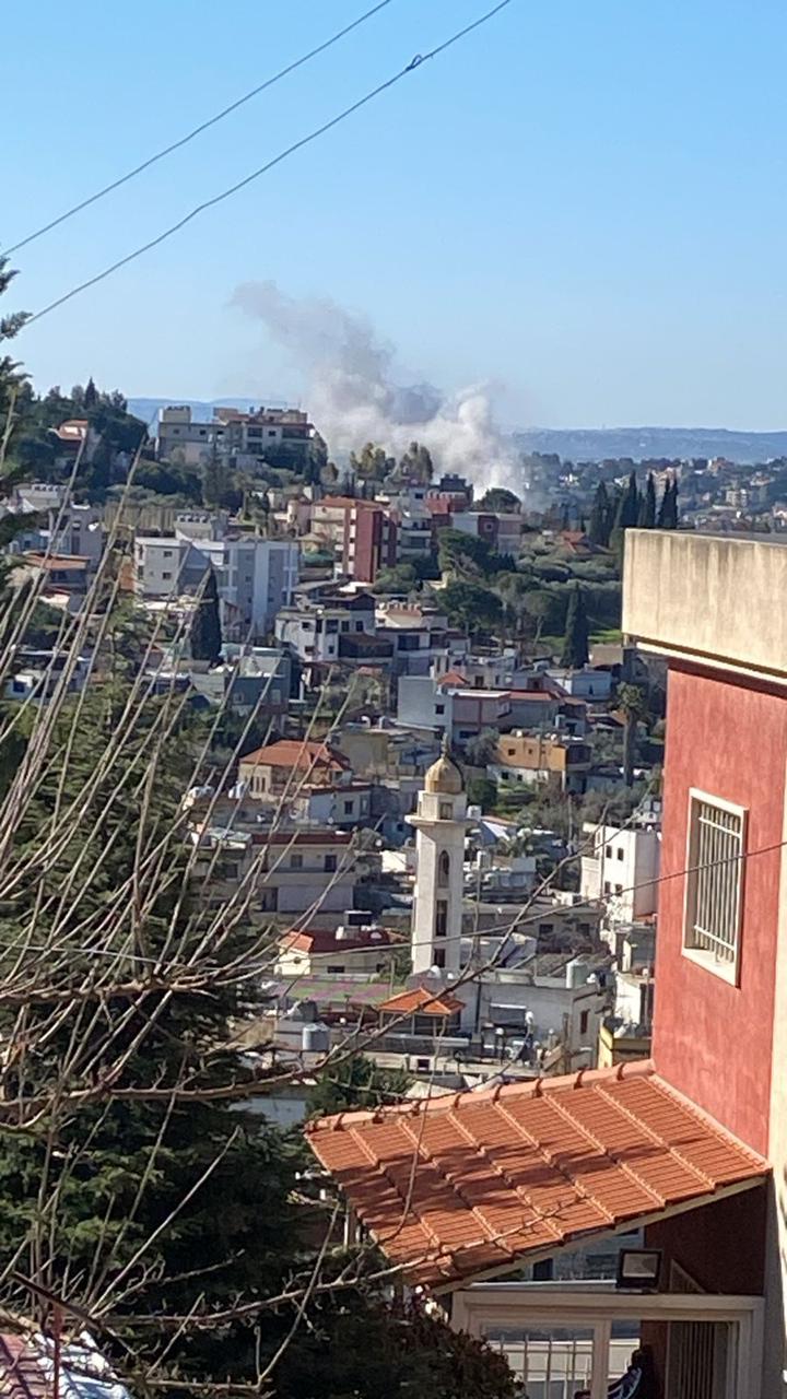 إصابات في الغارة على كفررمان