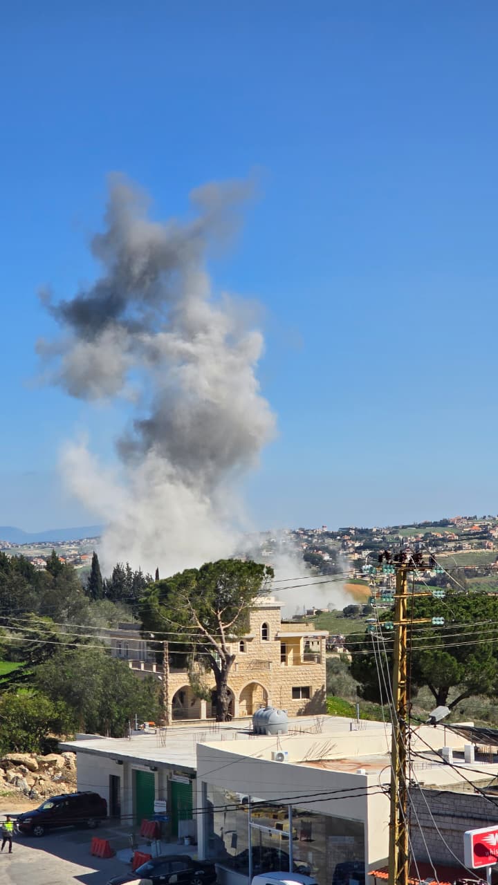 غارة بين تبنين و صفد البطيخ