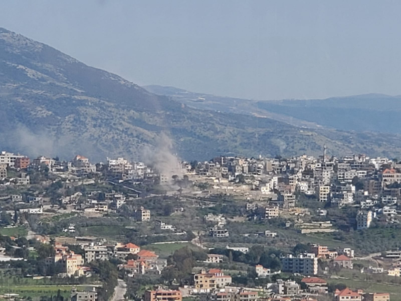 غارة على صديقي وقصف مدفعي ثقيل على الخيام