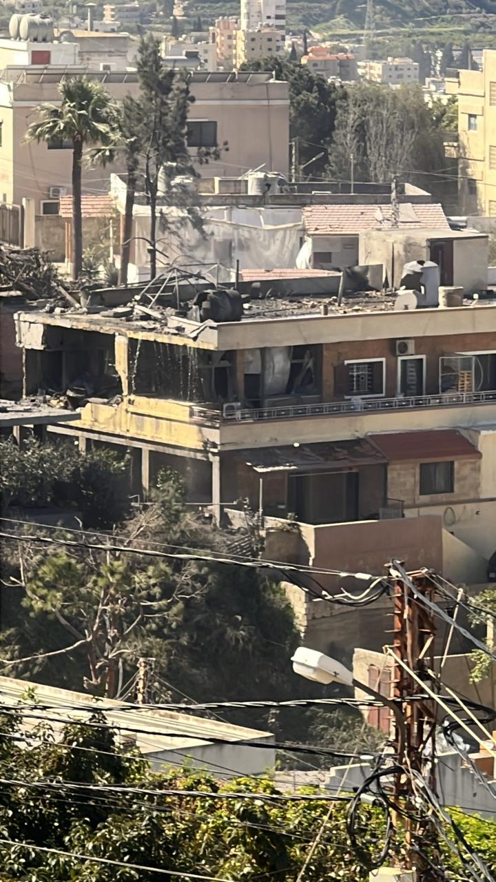 المنزل المستهدف في الغازية