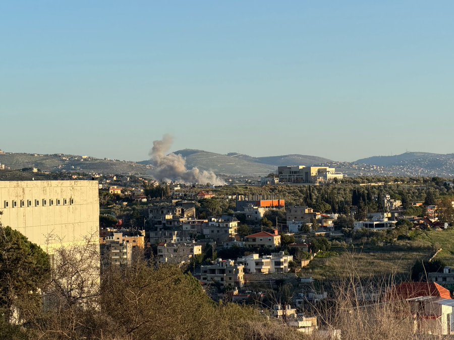 غارة بين  النبطية الفوقا و كفرتبينيت