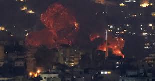 غارة عنيفة للعدو الإسرائيلي على مجدل زون