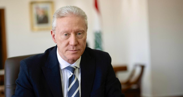 رجي تبلغ من السفير الايرلندي تخصيص بلاده ٣ ملايين يورو للنازحين وعرض مع وزير خارجية فنلندا التطورات وتلقى رسالة من نظيره السويدي