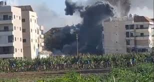 غارة على الشهابية دون انفجار الصاروخ