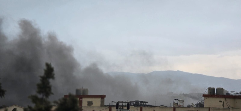 اعادة فتح الطرق المؤدية إلى مرجعيون بعد غارات إسرائيلية قطعتها