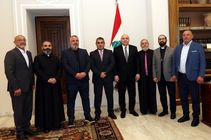 عون: يؤيّد رغبة أهالي علما الشعب بالعودة إلى بلدتهم وصمودهم فيها