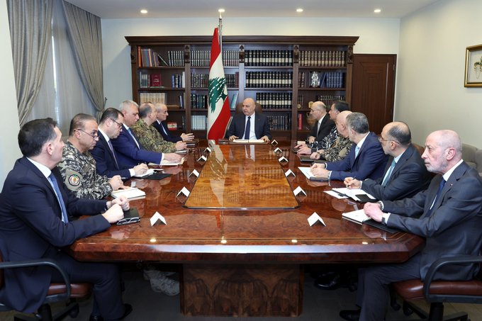 اجتماع أمني في بعبدا