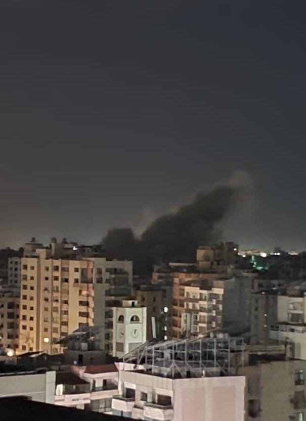 الغارة على الضاحية