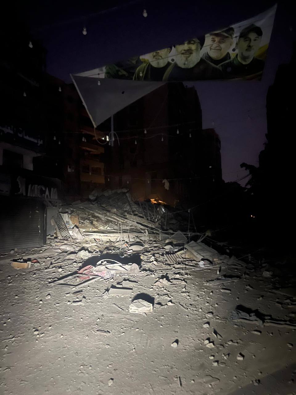 الغارة الأولى على الضاحية أتت على بئر العبد