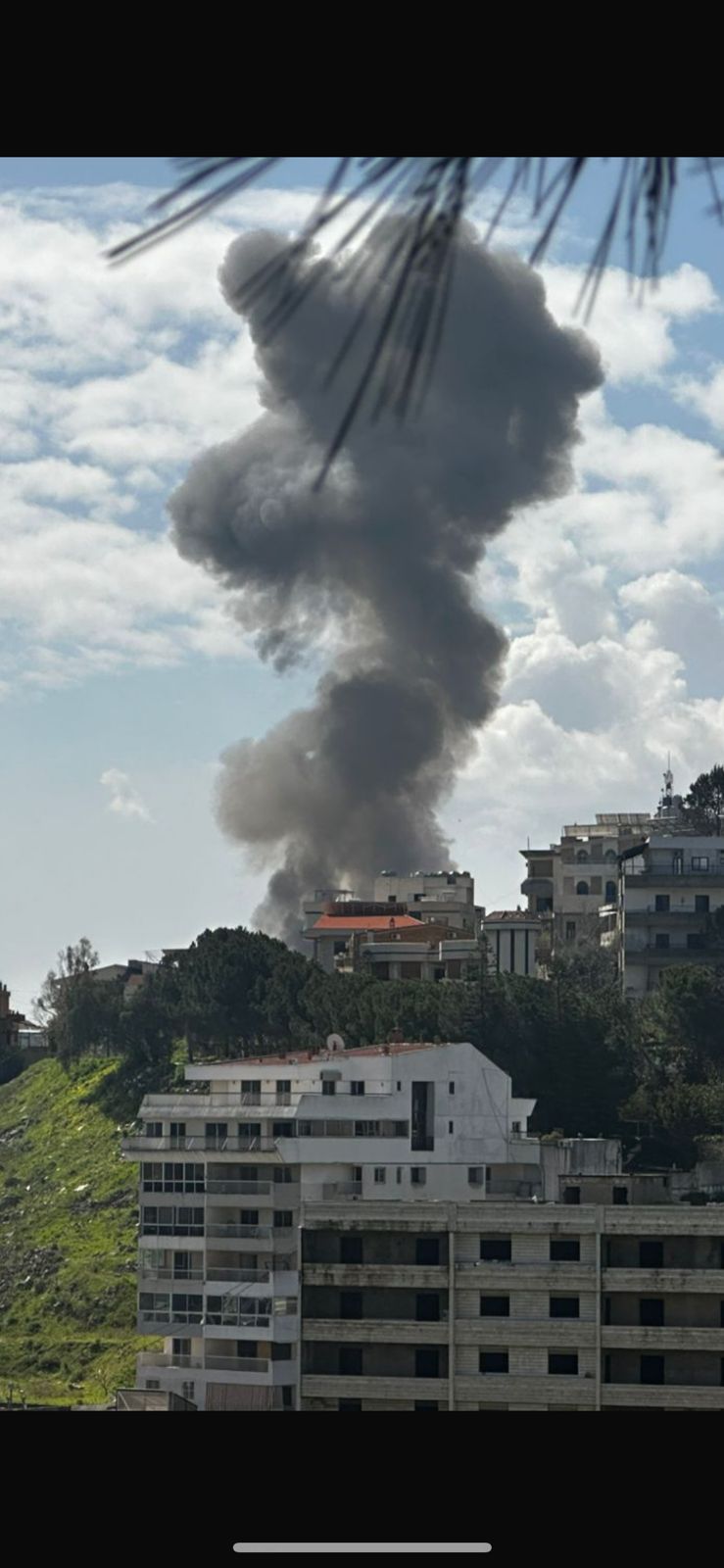 غارة على جادة بري في النبطية وأخرى على عدلون