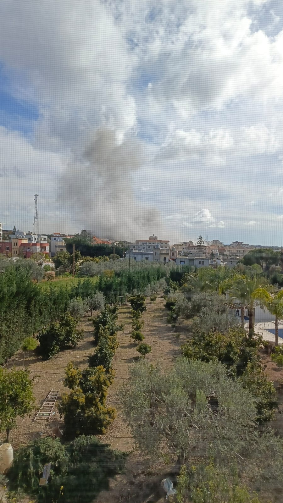 استهداف منزل في البيسارية