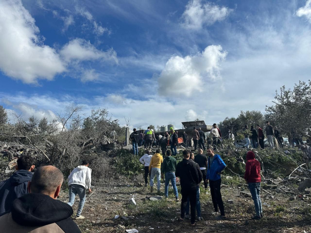 4 جرحى في استهداف المنزل في البيسارية