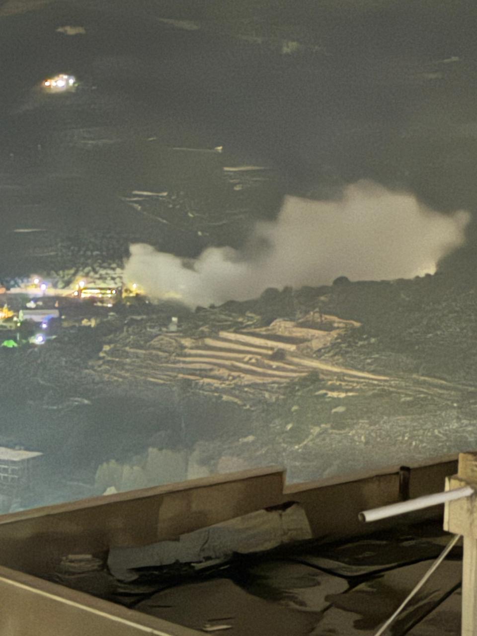 استهداف شاليهات في حاصبيا