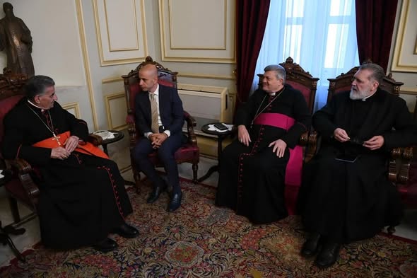 الراعي استقبل سفير لبنان لدى إيران أحمد سويدان