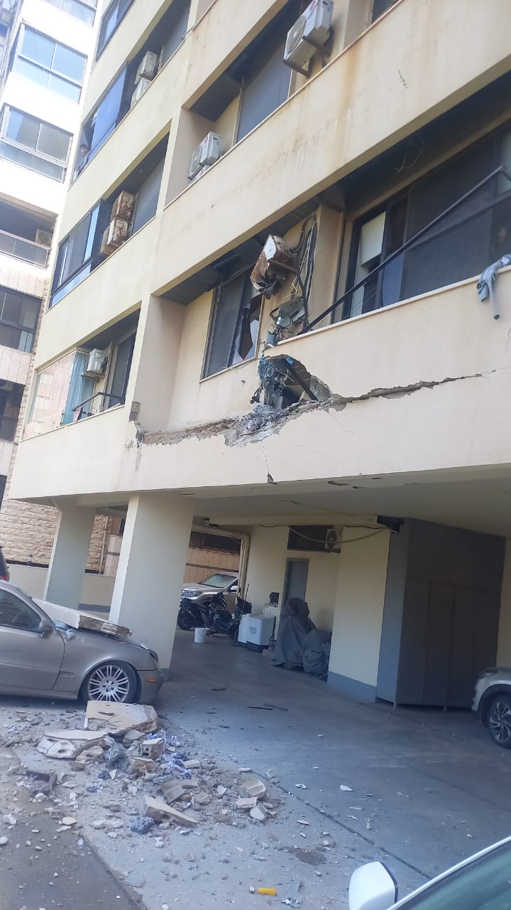 الغارة على الشقة في بئر حسن الجناح