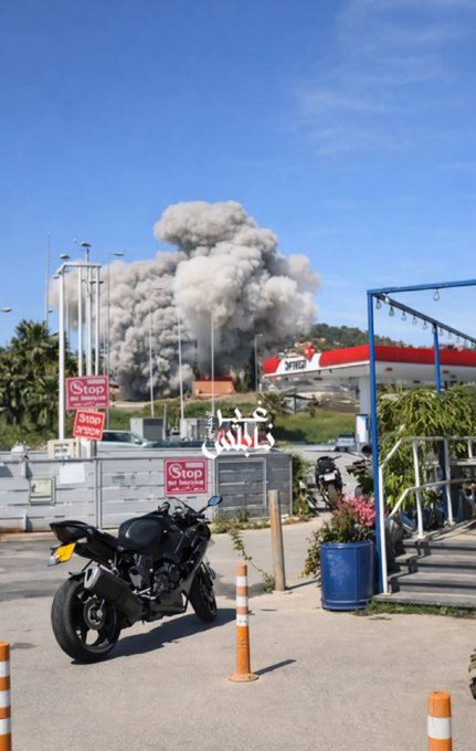 سقوط صاروخ إيراني ببيت شيمش الإسرائيلية.