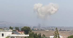 غارة على بلدة حاريص