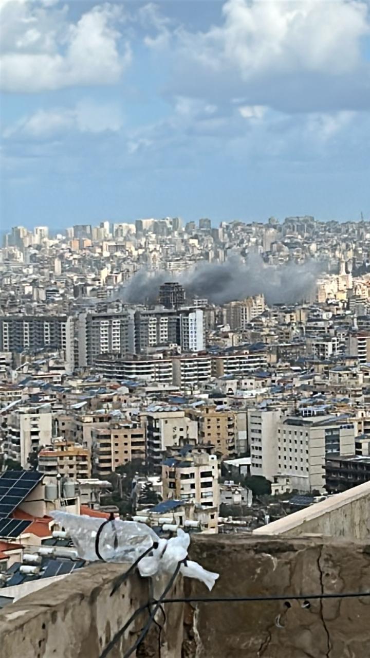 غارة على الضاحية