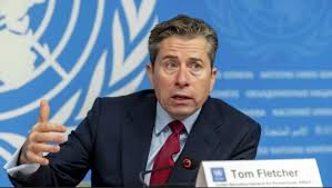 وكيل الأمين العام للأمم المتحدة للشؤون الإنسانية فليتشر لـ "الجزيرة": الأطفال في لبنان لا يلتحقون بالمدارس ولا يحصلون على الرعاية الصحية