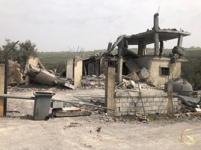 جزين تحكي: غارة ليلا على بيت مرهج شما الواقع على اطراف ديرميماس