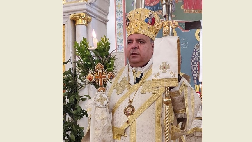المطران إبراهيم في رسالة الفصح: قيامة المسيح دعوة إلى رجاء جديد للبنان