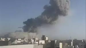 إعلام إيراني: 6 انفجارات عنيفة في بوشهر بعضها في القاعدة البحرية