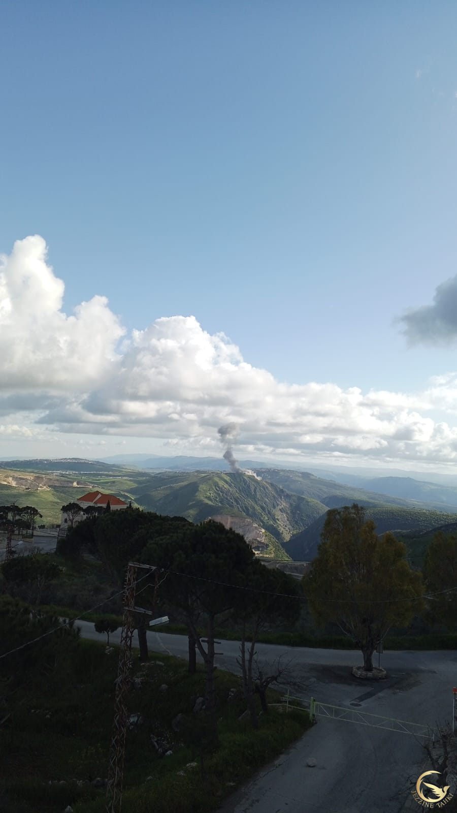 غارة على دبين