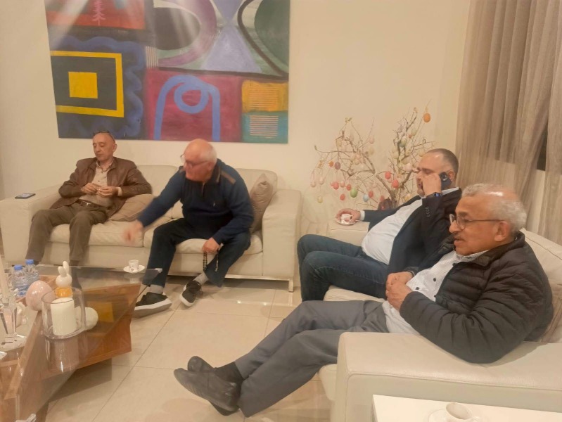 سعد في دارة مسعد وتأكيد على ضرورة العمل على تخفيف حدّة التشنج الداخلي