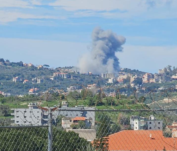 غارتان على أطراف حومين