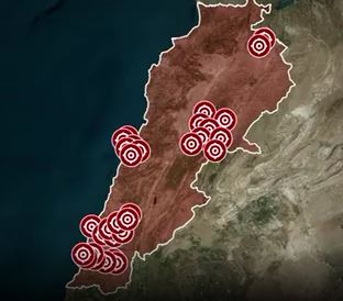 الغارات الاسرائيلية