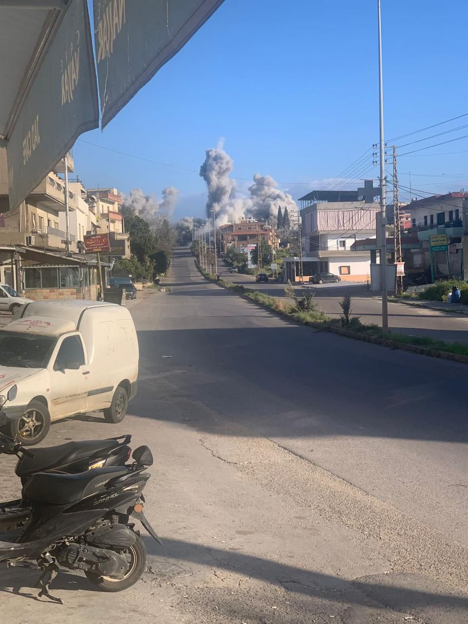 غارة على زفتا